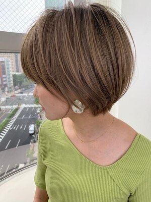 【静岡駅・車で5分】ショートヘアはバランスが命！顔周りのカットや似合うシルエットにこだわりデザイン＊