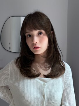 ミンクスオーバー(MINX OVER) イメチェン/似合わせカット/グレージュブラウン／大手町