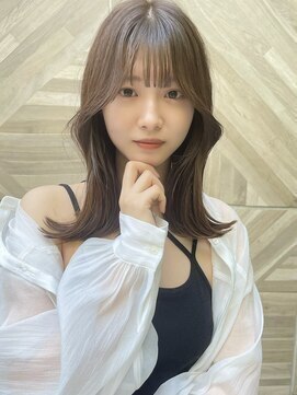 ビューエヒメ(VIEW EHIME) 大人カワイイ小顔になるワンレンネビージュ黒髪ボブルフ髪質改善