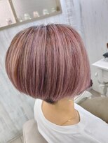 フェリテ 柏(Ferite)&nbsp;ピンクショートボブハイライト