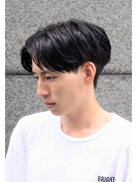 ノイセル 心斎橋(Noisyle) センターパート×ニュアンスパーマ