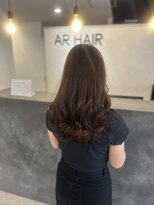 アールヘアー(ar hair) 【市川諒】秋の先取りカラー。暖色系ブラウンで艶髪に!