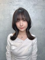 ウィローズ(WILLOW'S)&nbsp;透明感カーキアッシュくびれミディアム