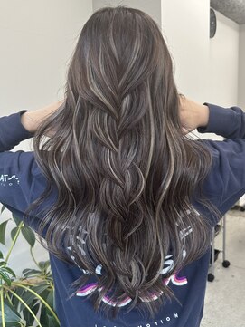 リリット(ReLit) くすみベージュマロンベージュホワイトブロンド細めハイライト