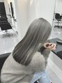 アグ ヘアー フルオール 所沢店(Agu hair fruor)&nbsp;シルバーグレージュ（髪質改善/白髪ぼかし/ハイライト/所沢）