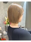 ミニボブ/ベージュカラー