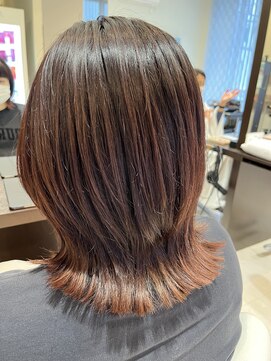 アメイジングヘアー 美沢店(AMAZING HAIR) あったかピンクベージュ