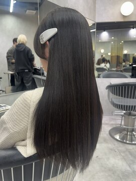 シティ(CITY) ブルージュカラー×ロングレイヤー【髪質改善トリートメント】