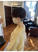 ツーブロックマッシュ／刈り上げ女子