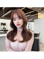 フォンズ(FONS)&nbsp;ピンクブラウン　ピンクカラー　ピンクラベンダー