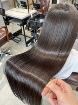 アディクト イースト 東陽町東口(addict EAST)&nbsp;髪質改善＿縮毛矯正＿ブリーチ毛＿ロング［東陽町駅］