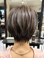 ラボー ノースプラザ店(LA'BO) 【LA'BO三浦】ナチュラルハイライトショート
