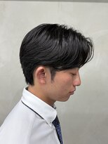 ニコ トウキョウ ロジック(nico TOKYO Logic)&nbsp;メンズセンターパートニュアンスパーマフェザーパーマ