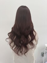 ロサ ファイブヘアー(Rosa..5Hair) 暗めでも可愛い！ボルドーロング！