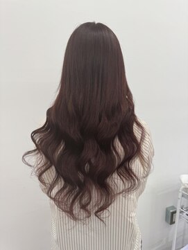 ロサ ファイブヘアー(Rosa..5Hair) 暗めでも可愛い！ボルドーロング！