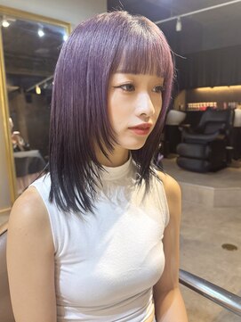 トリア(the tria) KURUMI ラベンダー×ダークグレー