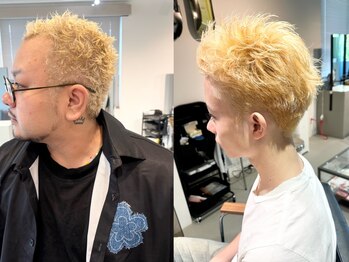 イズ(iss)の写真/【メンズ】幅広い年齢層に高い支持◎スパイキーショート/フェード/バーバースタイル!