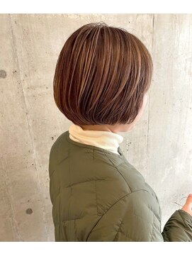 ロッカヘアエジェ(ROCCA hair eje.) 透明感ハイライトショート