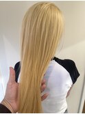 抜きっぱなしブロンドベージュ