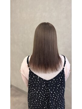 ジゼル 中津大分(GiseL) ワンブリーチでできる透明感カラー