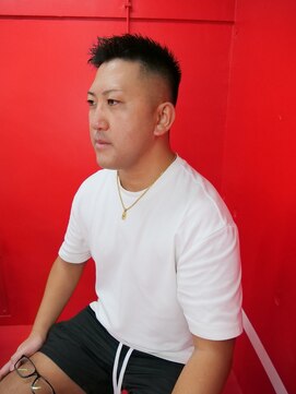 ロッドマントウキョウ 戸越店(RODMAN TOKYO) 戸越　フェード　短髪
