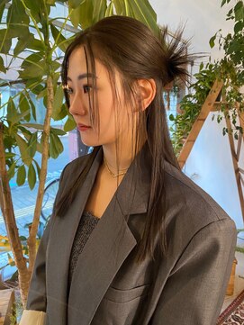 プロス(Pros) 表参道/ブリーチなし／レイヤーカット/フェイスレイヤー