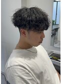 波巻きスパイラル/メンズカット/メンズ/メンズサロン/波巻き