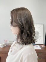ヘアー アイス 御器所本店(HAIR ICI) ハイライトグレージュブラウンカラー秋カラー冬カラー