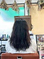 ヘアーデザイン ピニック(hair design P2C)&nbsp;前回のパーマを活かしてふわっと軽やかに