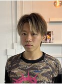 シャープアップバング/ブリーチ縮毛矯正