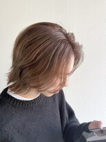 ゴットフロー(GOTTO FLOW) メンズボブ/ニュアンスパーマ/透明感ブラウン/ボブレイヤー