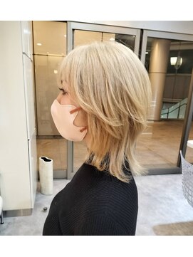 レイヤー/ウルフヘア/くびれヘア/簡単セット/２０代/３０代