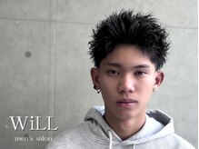 メンズサロン ウィル 阪急茨木(men's salon WiLL)の雰囲気（メンズスパイキーショート）