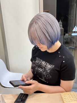 リアン(LIAN) ハイライトカラーミルクティーベージュケアブリーチダブルカラー