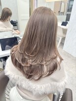 ロンド レア 天神大名店(Lond Le’a)&nbsp;ダークアッシュ/大人ガーリー/似合わせカット/着物ヘア/10代20代