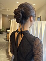 ハナレ(HANARE)&nbsp;リボンシニヨン