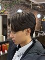 バーシャミ 博多(Baciami) ニュアンスパーマ毛流れセンターパート!オイルやバームで楽に