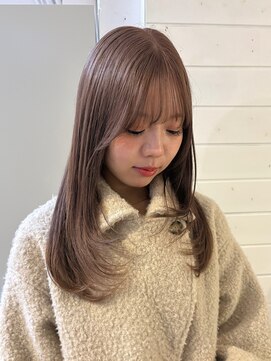 クラフト ヘア デザイン(CRAFT HAIR DESIGN) 1ブリーチでできるくすみベージュ