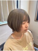 大人ショートボブ