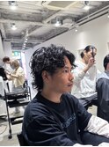 スパイラルパーマ