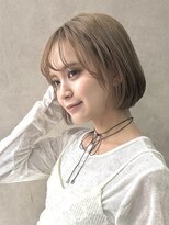 エンクス(enx)&nbsp;ダークパープル/ナチュラルショート/夏のヘアアレンジ/鶴ヶ峰