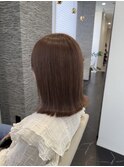 モーヴピンク 髪質改善カット