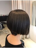 前下がりグラデーションボブ☆