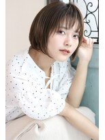 ヘアーアンドメイク シークタチカワ 立川店(Hair&Make Seek) 【seek 立川】マッシュボブ　ミルクベージュ