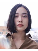 大人かっこいい内巻きボブ