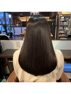 ピースリーヘア バイ カーサ(peathree.hair by CASA) ツヤロング×高濃度水素トリートメント