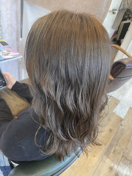 ハグエヴェック(HUG AVEC) ミルクティーベージュ