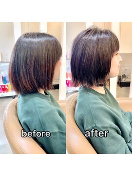 ジュエヘアー(jouet hair) パツッと外ハネボブ