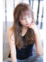 オースティン 門前仲町(AUSTIN)&nbsp;前髪かき上げイメチェンイヤリングカラーラベンダーカラーくびれ