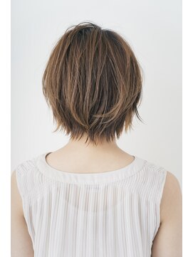 ガーデン タチカワ(garden tachikawa) 絶壁解消大人かわいいハンサムショート×ブルーグレージュ